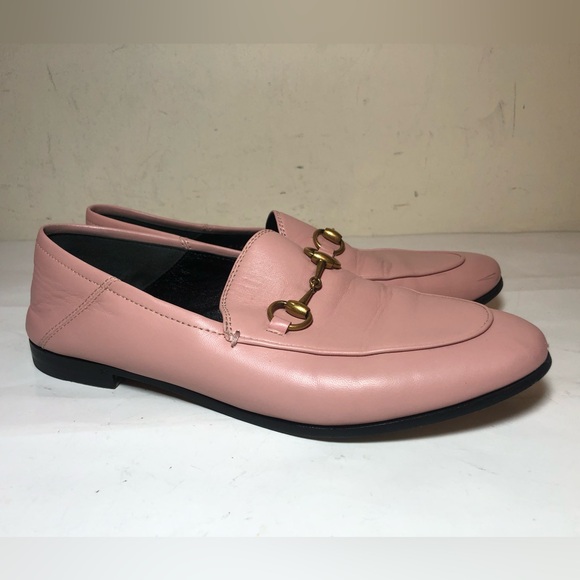 Gucci Leather Loafers Flat Shoes Women’s size 37.5 US 6.5 - Picture 4 of 16